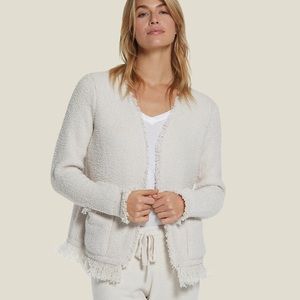 Barefoot Dreams CozyChic Fringe Jacket